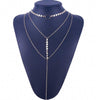 Three Layer Lariat Choker Necklace - Berkeley Haven