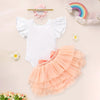 TinyBloom™ – Newborn Letter Romper & Tutu Set - Berkeley Haven
