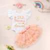 TinyBloom™ – Newborn Letter Romper & Tutu Set - Berkeley Haven