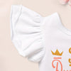 TinyBloom™ – Newborn Letter Romper & Tutu Set - Berkeley Haven