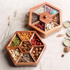 Tray nut Storage Divided Grid With Lid Dried Fruit Box - Berkeley Haven