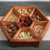 Tray nut Storage Divided Grid With Lid Dried Fruit Box - Berkeley Haven