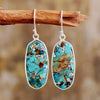 Turquoise Stone Classic Earrings - Berkeley Haven