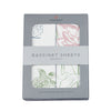 Turtles and Water Lily Bamboo Changing Pad Cover/Bassinet Sheets - Berkeley Haven