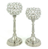 Vibhsa Hurricane Set of 2 Crystal Candle Holder - Berkeley Haven