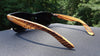 Zebrawood Sunglasses, Stars and Bars With Wooden Case, Polarized, - Berkeley Haven